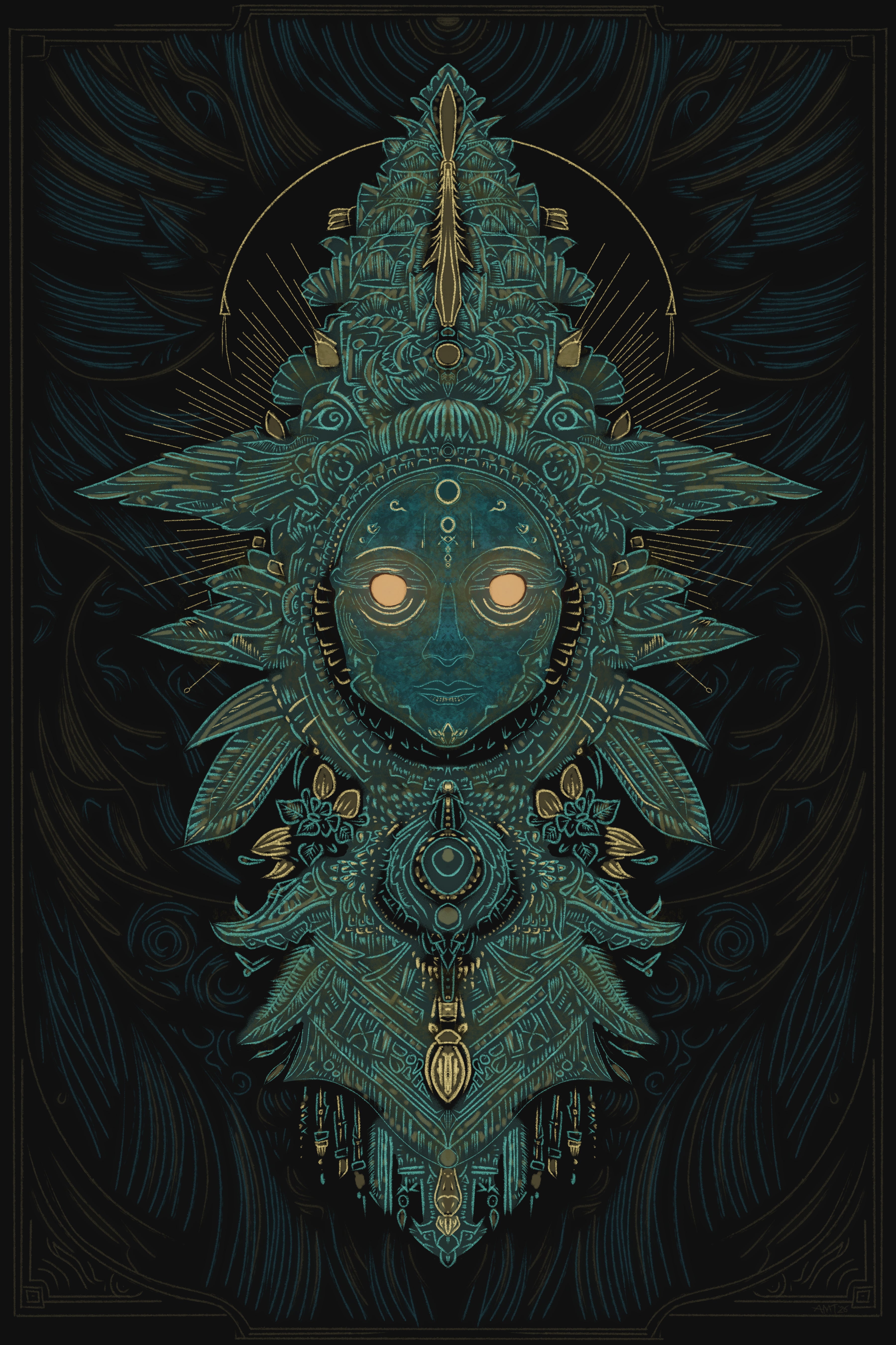 Verdant Oracle, Emerald Glyph Series 1